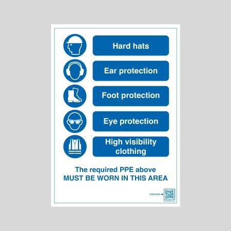 Required PPE Must Be Worn