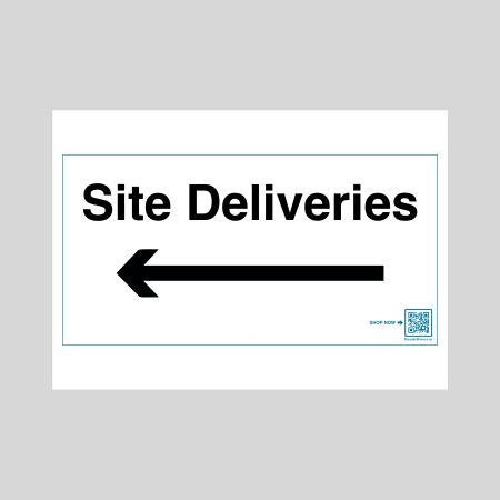 Site Deliveries to the left