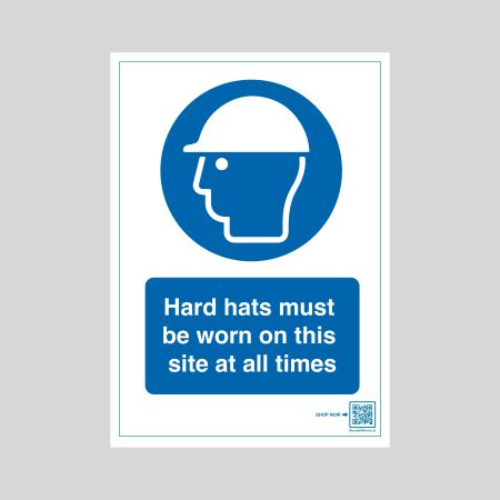 Hard Hats Must Be Worn