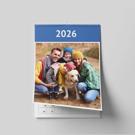 A4 Wall Calendar - D1