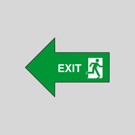 Exit This Way Left