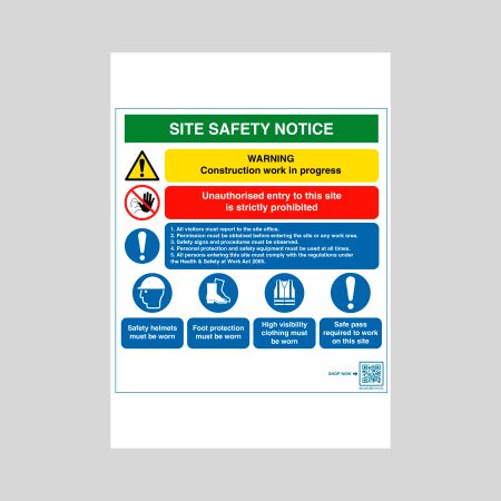 Site Safety Multiple Messages Be Aware RD SS0230