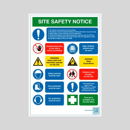 Site Safety Medical And Warnings RD SS0233