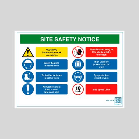 Site Safety Warnings