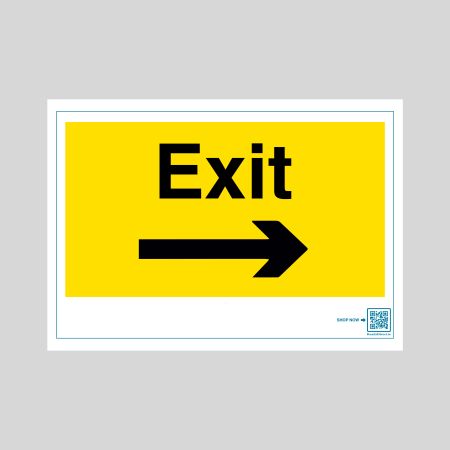 Traffic Sign Exit Right