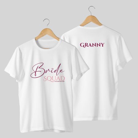 Double Sided T-Shirt - Wedding